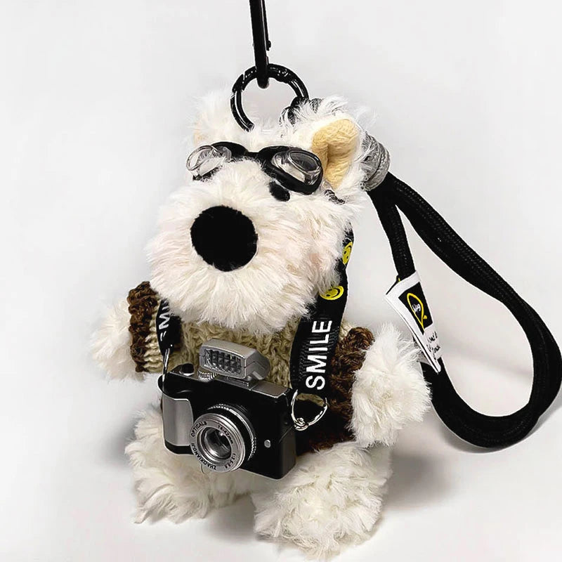Plush Puppy Bag Charm