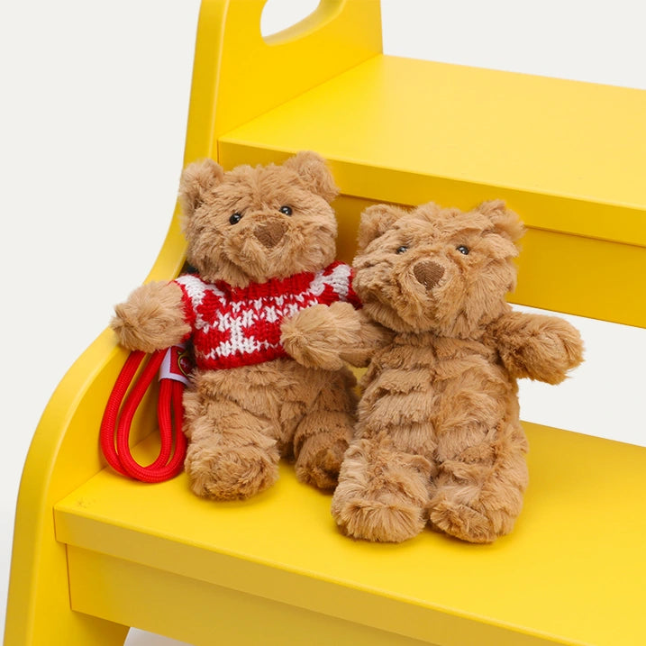Plush Teddy Bear Bag Charm