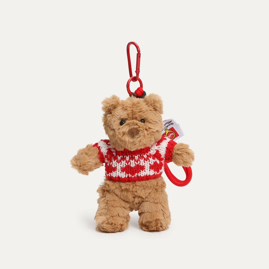 Plush Teddy Bear Bag Charm
