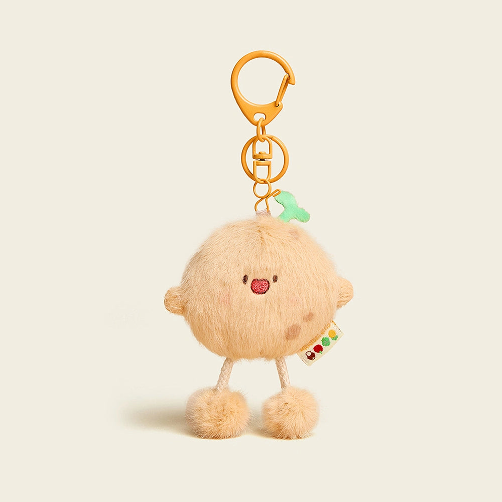Plush Vegetable Bag Charm