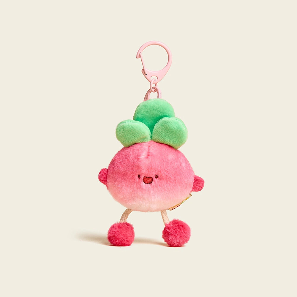 Plush Vegetable Bag Charm