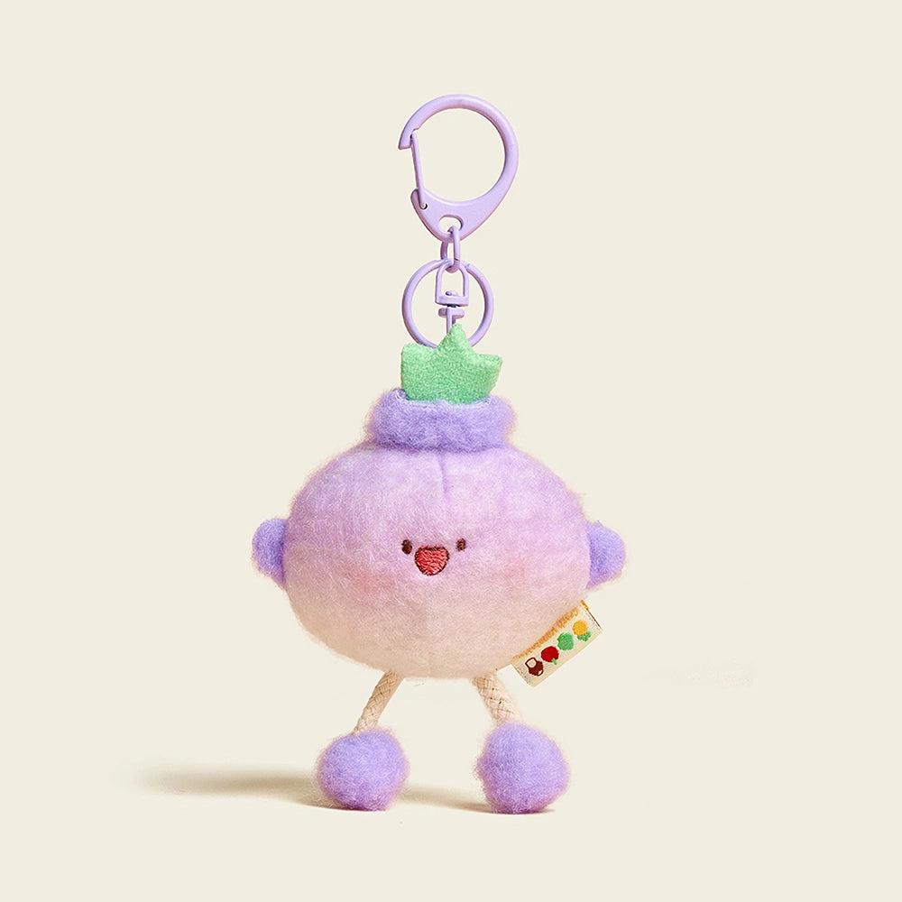 Plush Vegetable Bag Charm