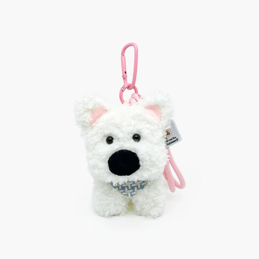 Plush West Highland Terrier Bag Charm