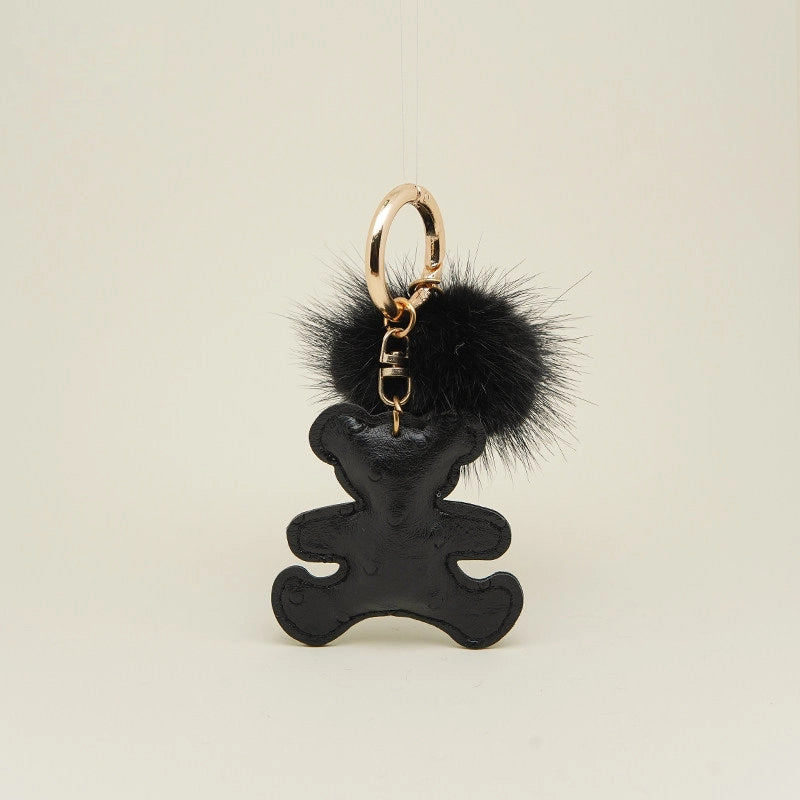 Pom Pom Bear Bag Charm