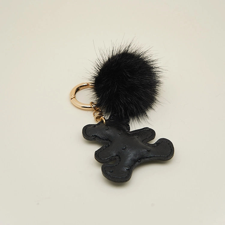 Pom Pom Bear Bag Charm
