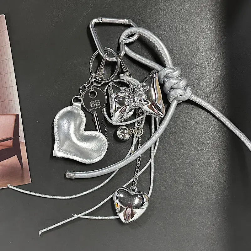 Premium-style bag charm