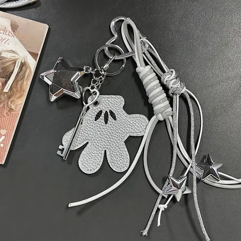 Premium-style bag charm