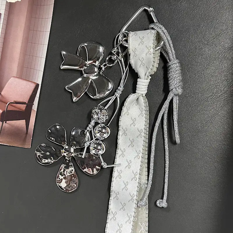 Premium-style bag charm