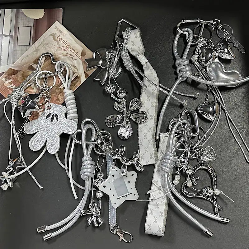 Premium-style bag charm