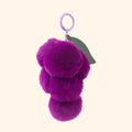 Purple Grape Bag Charm