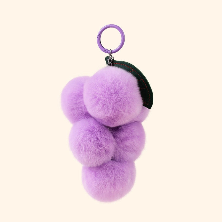 Purple Grape Bag Charm