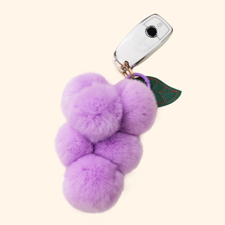 Purple Grape Bag Charm