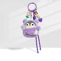 Purple Penguin Bag Charm