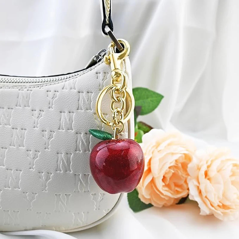 Red Apple Bag Charm