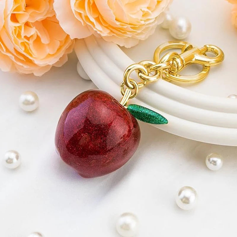 Red Apple Bag Charm