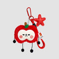 Red Apple Plush Bag Charm