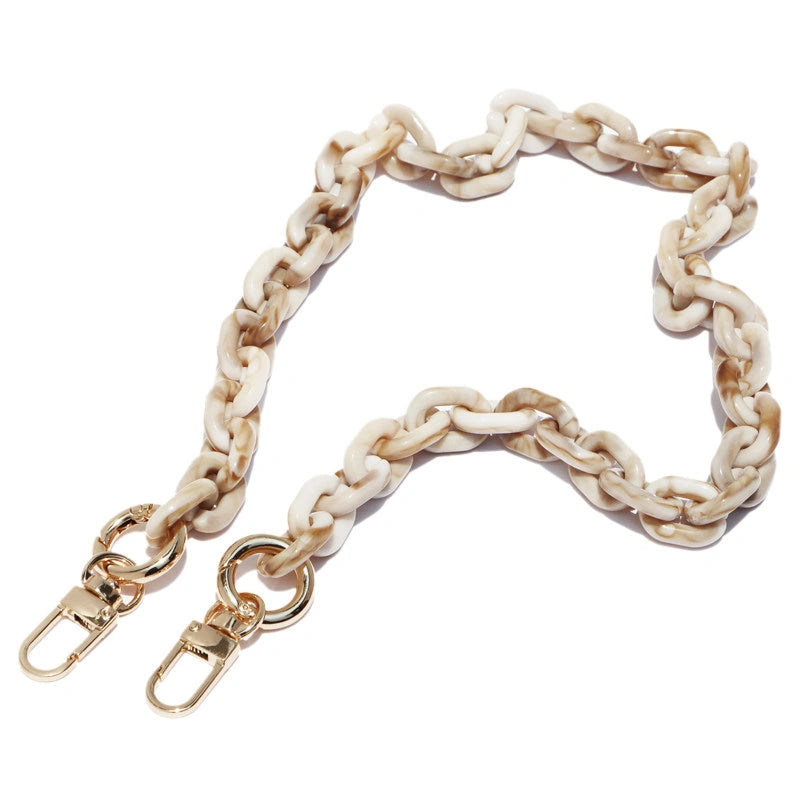 Red Marble Pattern Bag Chain
