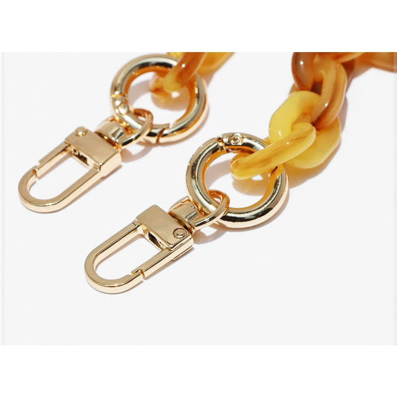Red Marble Pattern Bag Chain