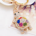 Rhinestone Turtle Bag Charm