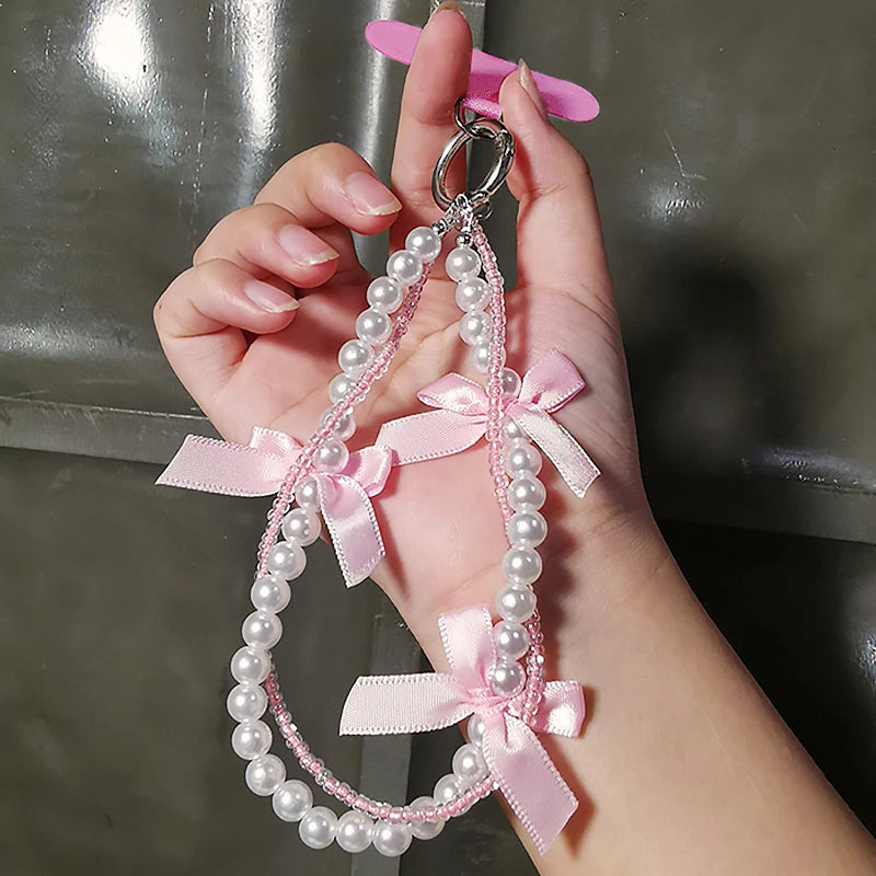 Ribbon Bow Bag Charm