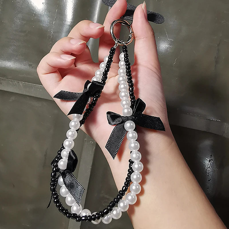 Ribbon Bow Bag Charm