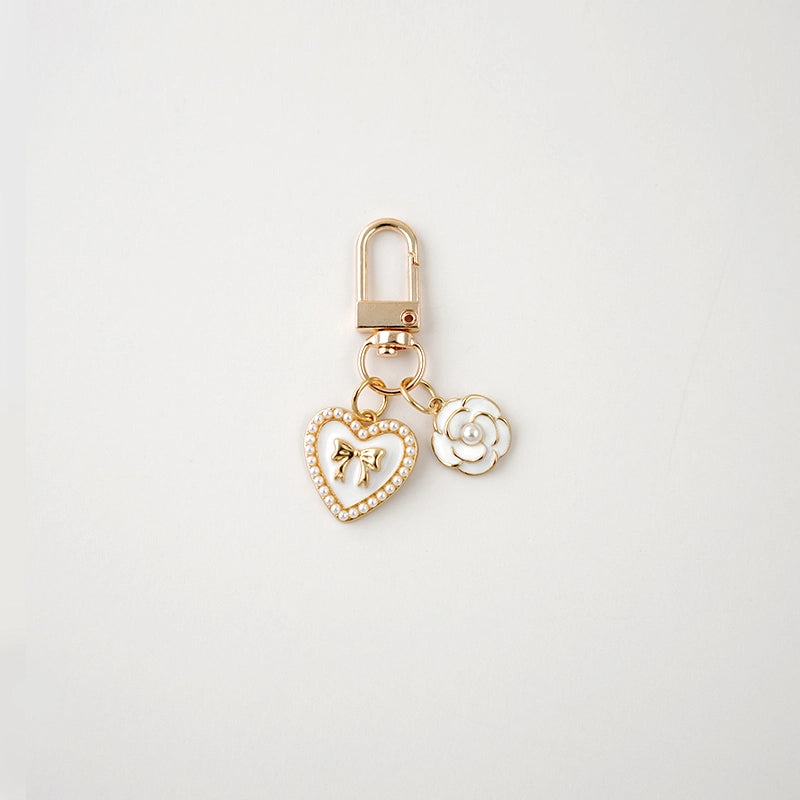 Rose Flower Bag Charm