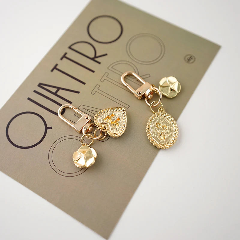 Rose Flower Bag Charm