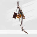 Autumn Winter Pretzel Bag Charm
