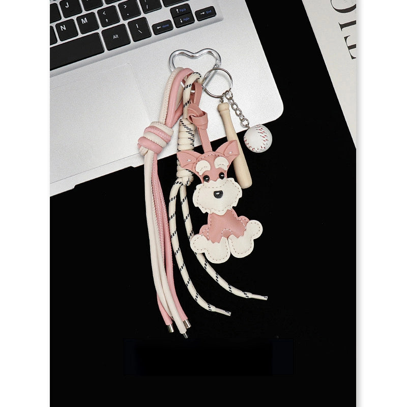 Schnauzer Bag Charm