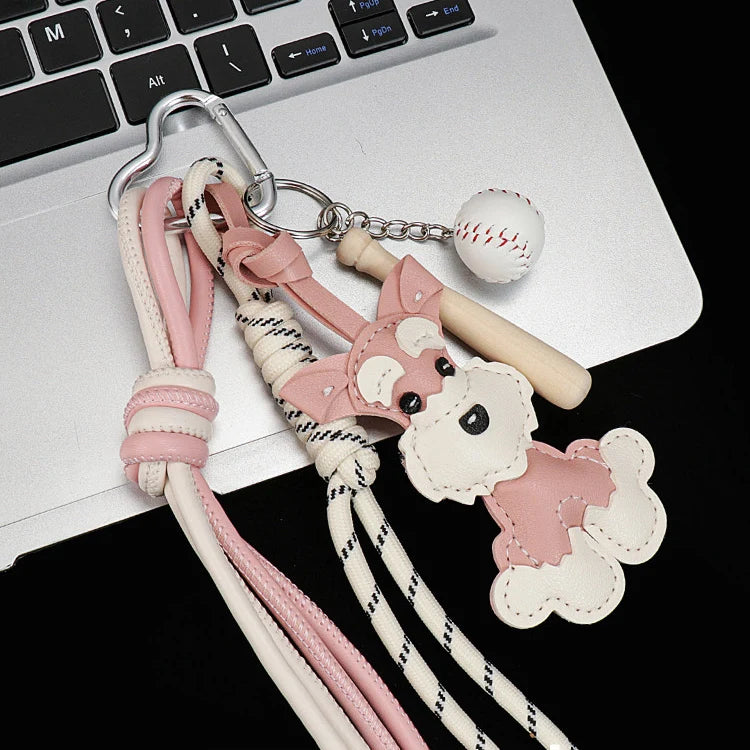 Schnauzer Bag Charm