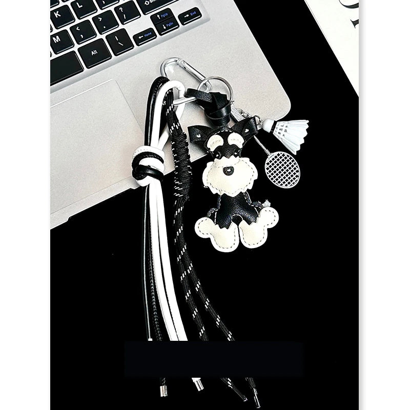 Schnauzer Bag Charm
