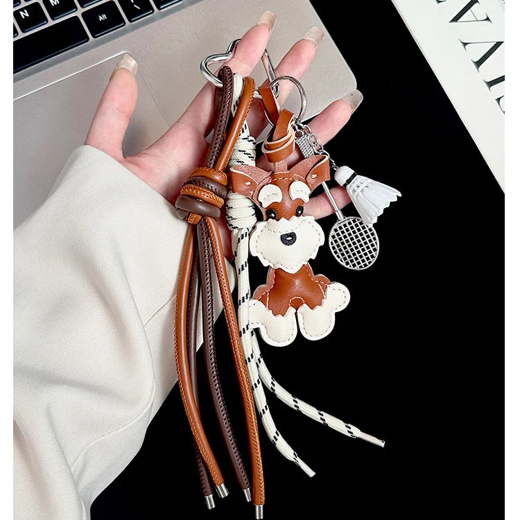 Schnauzer Bag Charm