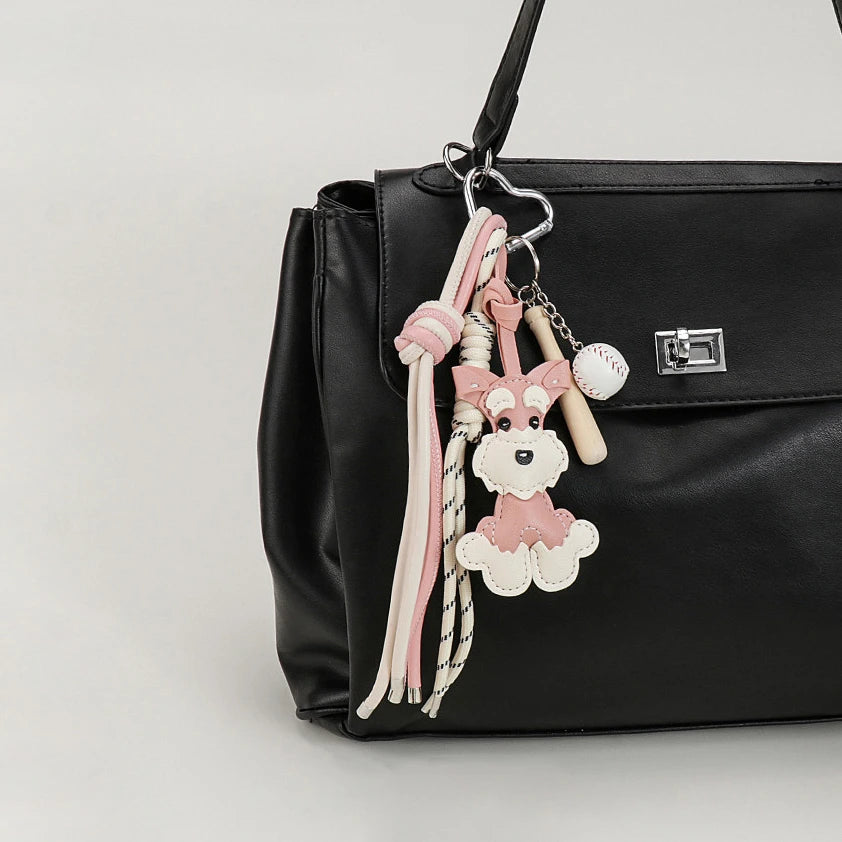 Schnauzer Bag Charm