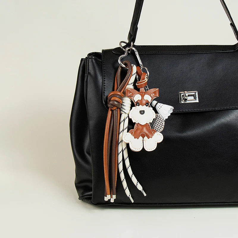Schnauzer Bag Charm