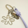 Silver Daisy Bag Charm