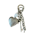 Silver Heart Keychain