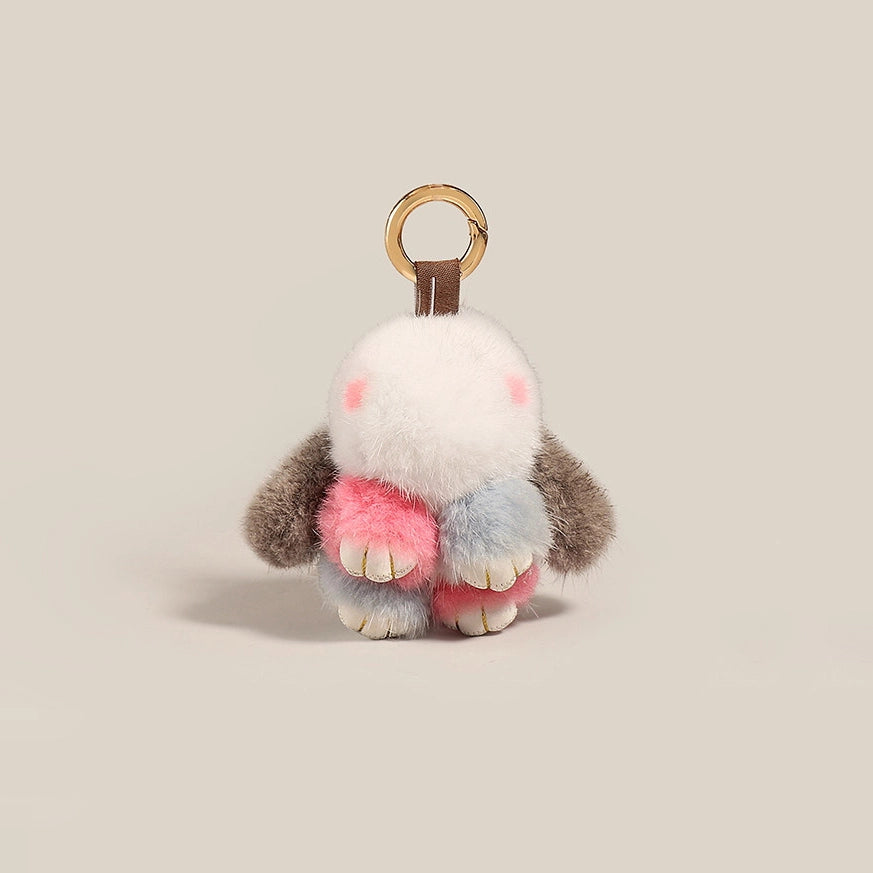 Soft Bunny Bag Charm