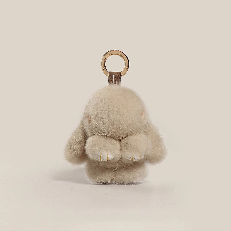 Soft Bunny Bag Charm