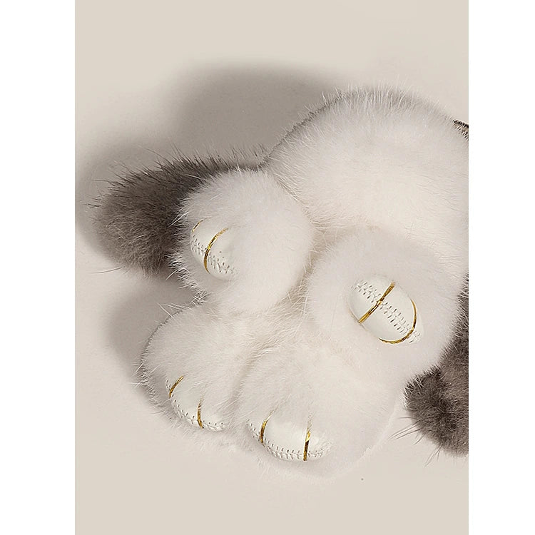 Soft Bunny Bag Charm