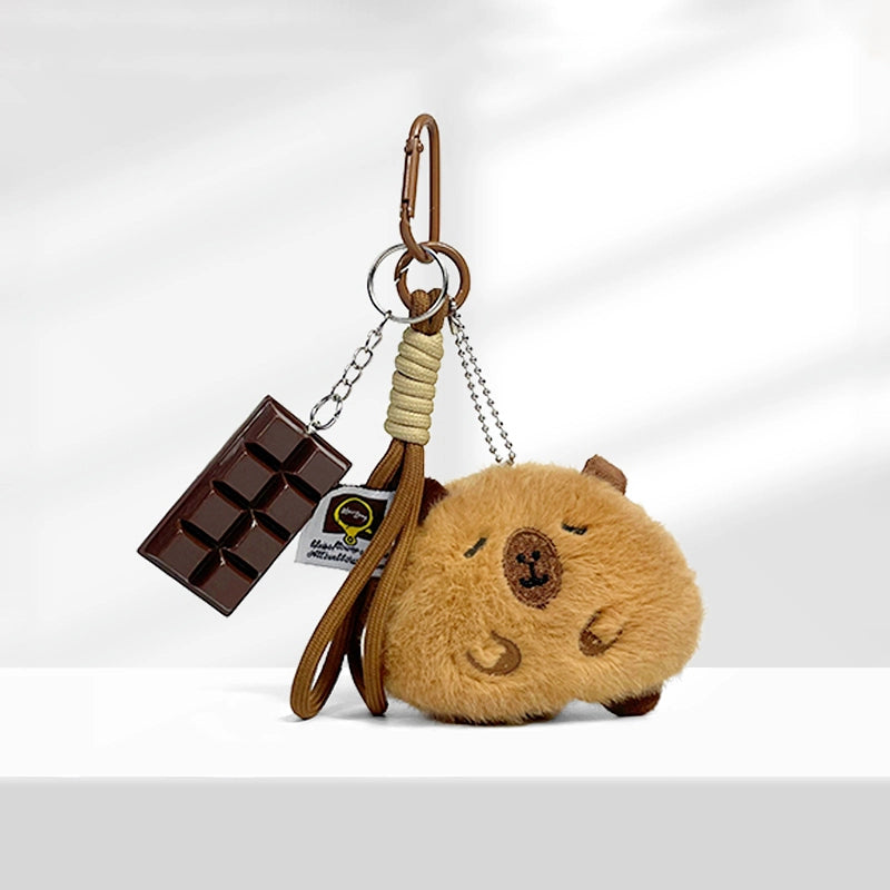 Soft Capybara Bag Charm