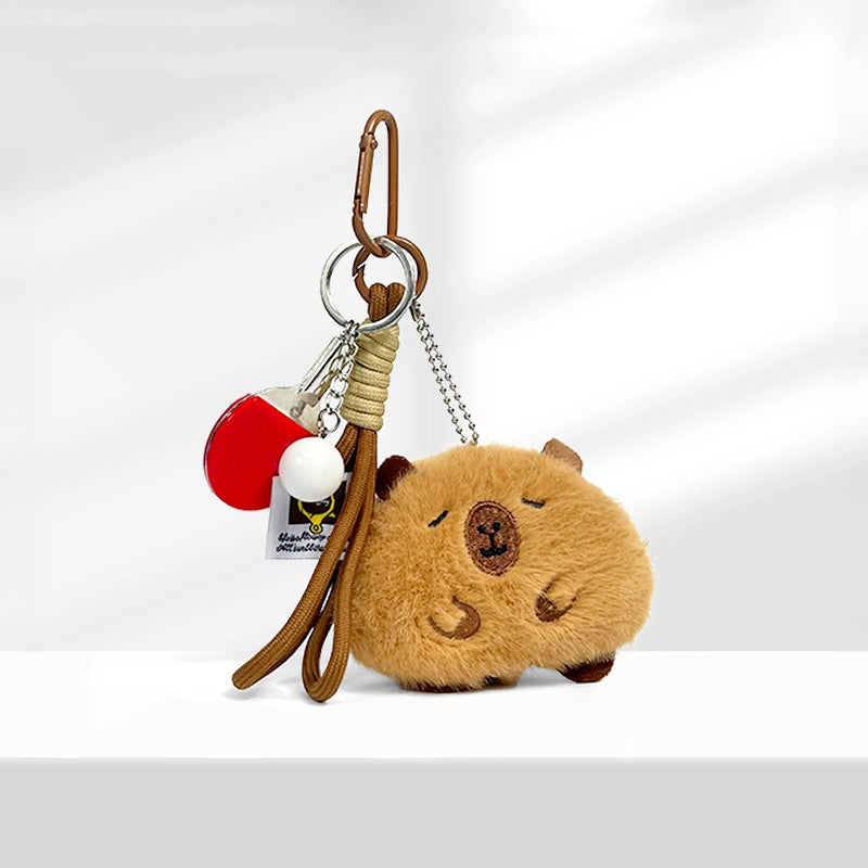 Soft Capybara Bag Charm