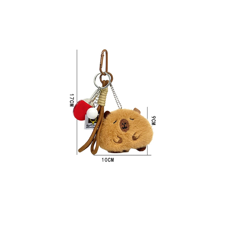 Soft Capybara Bag Charm