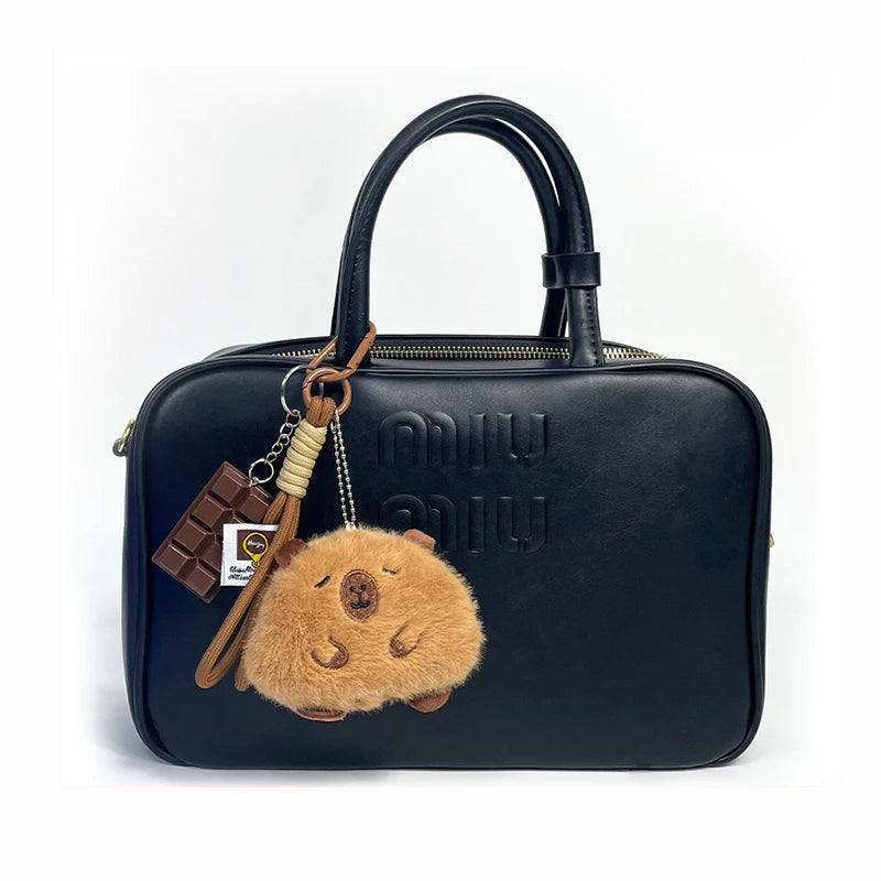 Soft Capybara Bag Charm