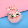 Soft Owl Bag Charm