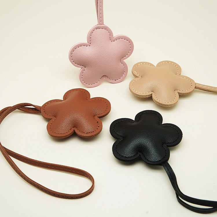 Solid Color Flower Bag Charm