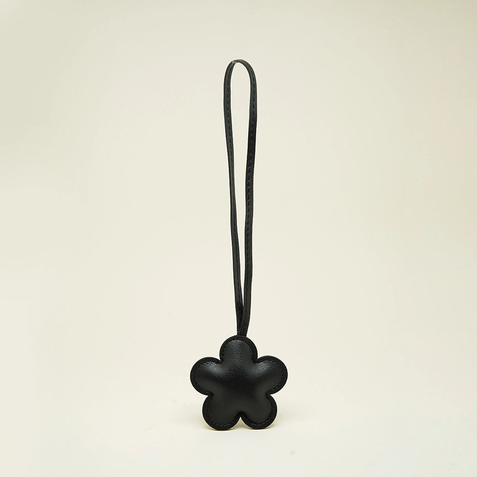 Solid Color Flower Bag Charm