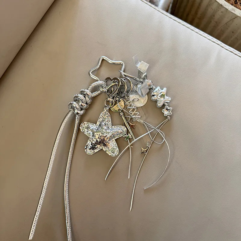 Sparkling Silver Cool Bag Charm