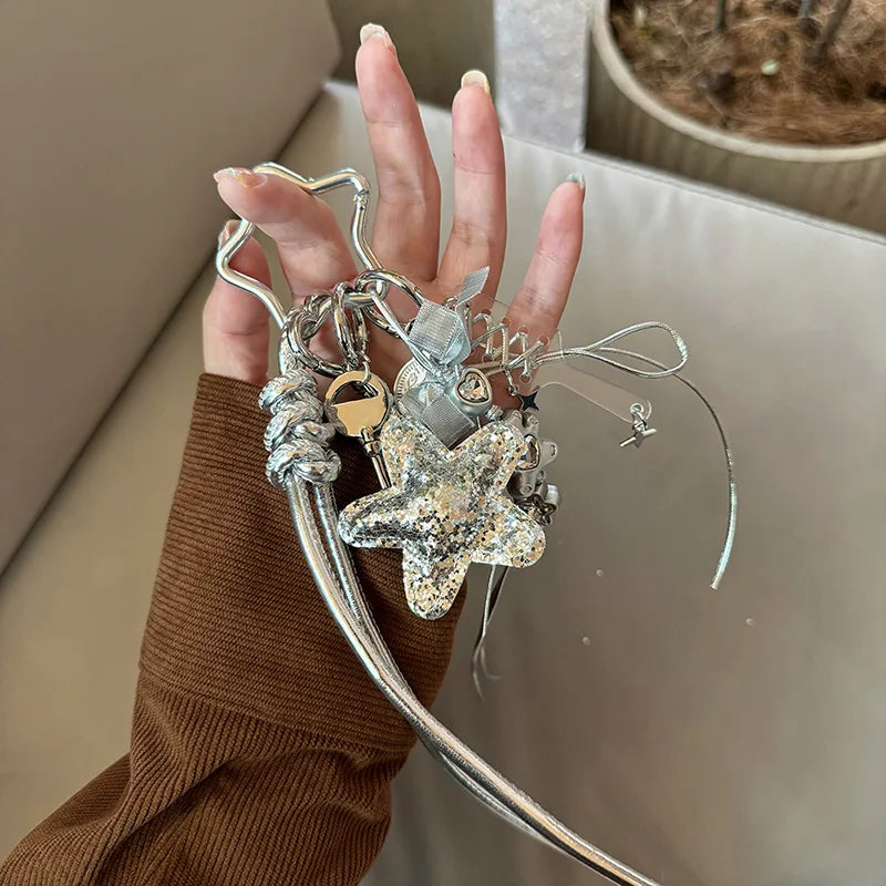 Sparkling Silver Cool Bag Charm