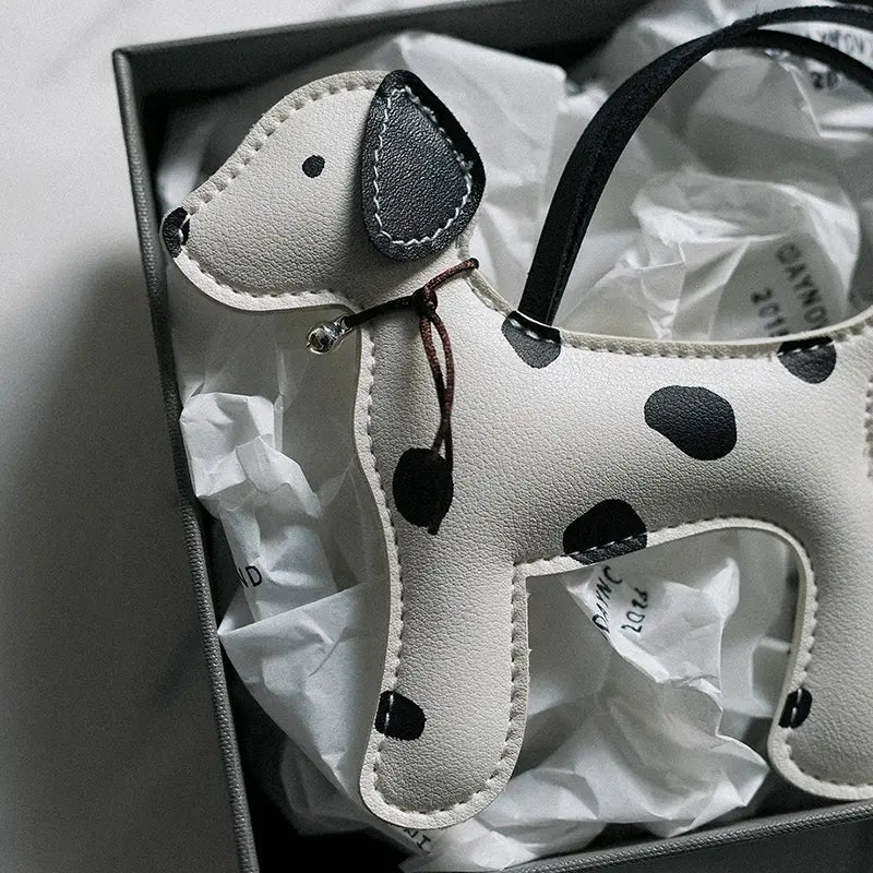 Spotted Dog Bag Charm