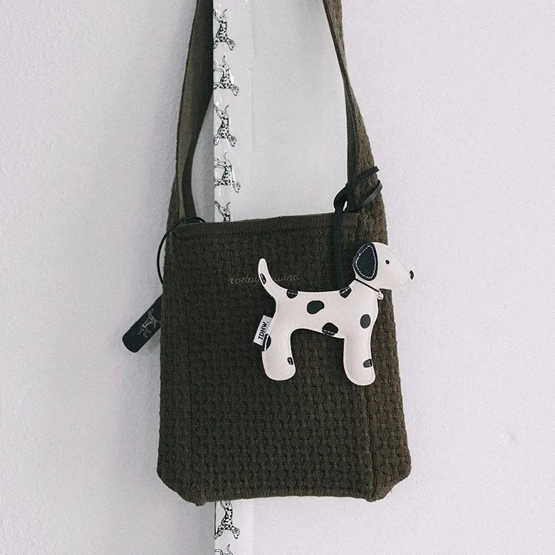 Spotted Dog Bag Charm